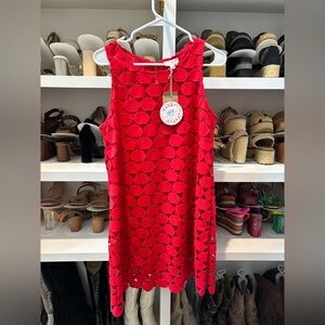 Umgee Red Sleeveless Midi Dress